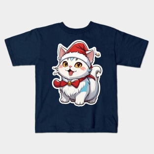 Cat christmas Kids T-Shirt